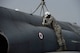 U.S. Air Force Staff Sgt. Corey Nickles, 39th Maintenance Squadron transient alert, Crash Damaged Disabled Aircraft Recovery (CDDAR) team member, attaches a crane to a decommissioned Turkish air force F-4 Phantom as part of a training exercise March 30, 2017, at Incirlik Air Base, Turkey. The primary objective of the CDDAR mission is to quickly and safely remove immobile aircraft and return the runway to operational status. (U.S. Air Force photo by Airman 1st Class Devin M. Rumbaugh)