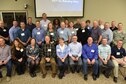 Leadership from the 931st Air Refueling Wing pose for a photo during a Dale Carnegie Leadership Advantage course at the Derby Chamber of Commerce March 31, 2017.  The two-day course included all commanders, superintendents and civilian leaders from each squadron in the wing. The course is aimed at helping leaders maximize the talent and human potential of their people, while also enhancing leadership communication.