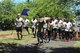 Volunteers jog on the running path overlooking Pearl Harbor during the 6th Annual Tactical Air Control Party (TACP) Association’s Remembrance Run on Joint Base Pearl Harbor-Hickam, Hawaii, March 30, 2017.  Members of the 25th Air Support Operations Squadron organized and participated in a 24-hour run challenge.  The TACP Association seeks to “remember the fallen, honor the living, and aid brothers in need,” by providing support to TACPs who were wounded and assisting the families of those killed in action.  The event is held world-wide, with every TACP unit starting the run at noon local time.  (U.S. Air Force photo by Tech. Sgt. Heather Redman)