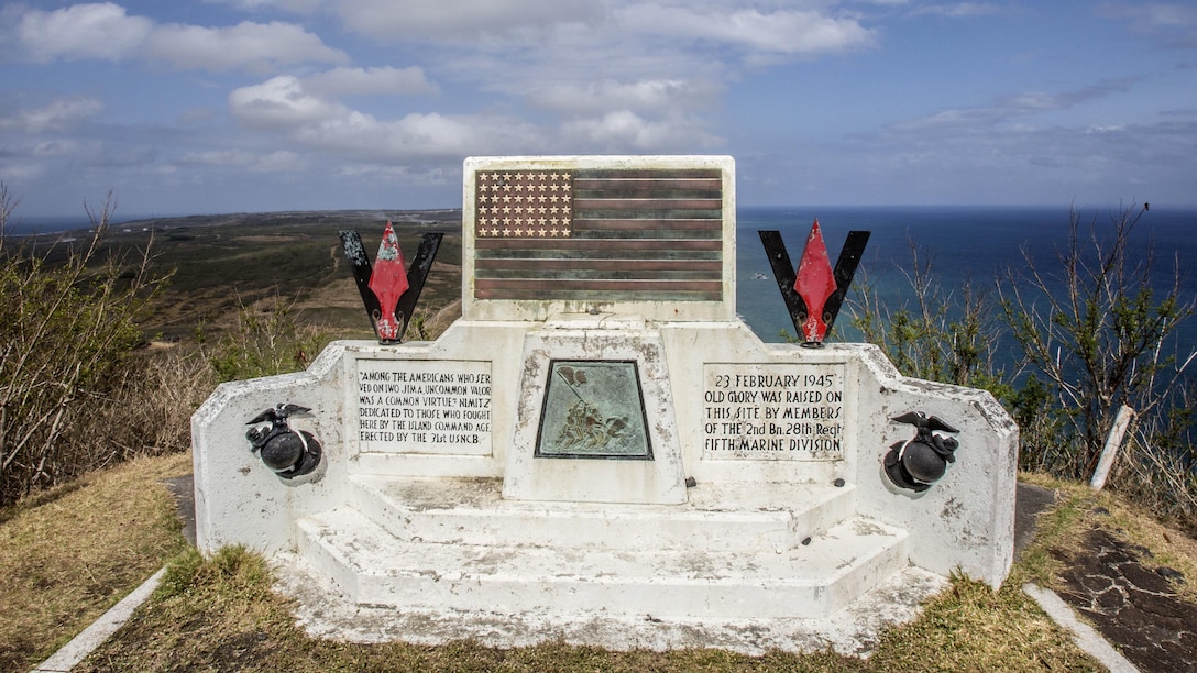 A monument on Mount Suribachi marks the exact spot of the original flag raising 72 years ago. This monument stands as a memorial for all those who fought so bitterly on this hallowed ground. The U.S. and Japan alliance is the hallmark of reconciliation and provide security and stability to the Indo-Asia-Pacific region.