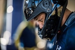 U.S. Air Force Capt. David Simon takes a moment to focus during tryouts for the U.S. National Bobsled Team in Park City, Utah, on Nov. 2, 2016. His bid for that team ended with an injury, but he's still ultimately aiming for a spot on the U.S.A. Bobsled Team for the 2018 Winter Olympic Games in Pyeongchang, Republic of Korea. (Courtesy photo)