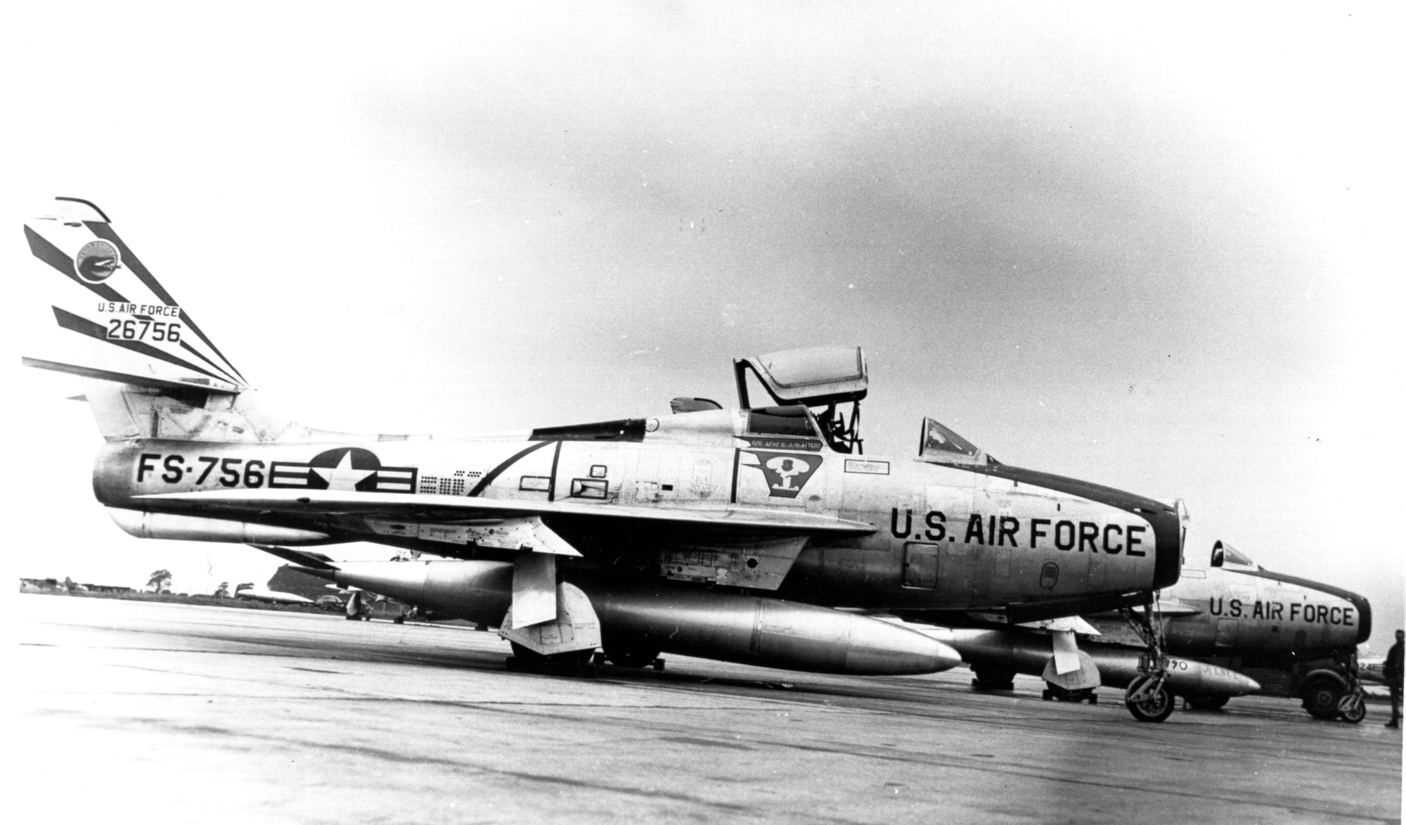 Republic F-84 Thunderjet fighter (Courtesy photo)