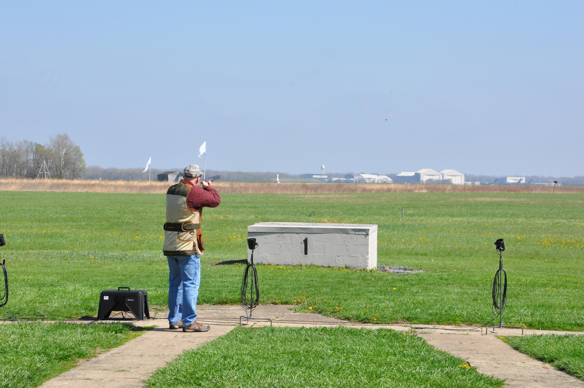 clay pigeon shooting range