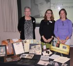 Lynn Woods and Wendy Auerbach from the Holocaust Commission of the United Jewish Federation of Tidewater are joined by Mary Powell of Combat Direction Systems Activity, Dam Neck, at CDSA’s Holocaust Commemoration on Apr. 24, 2017. The presentation focused on Holocaust survivor Hanns Loewenbach, who settled in Hampton Roads, Va. 