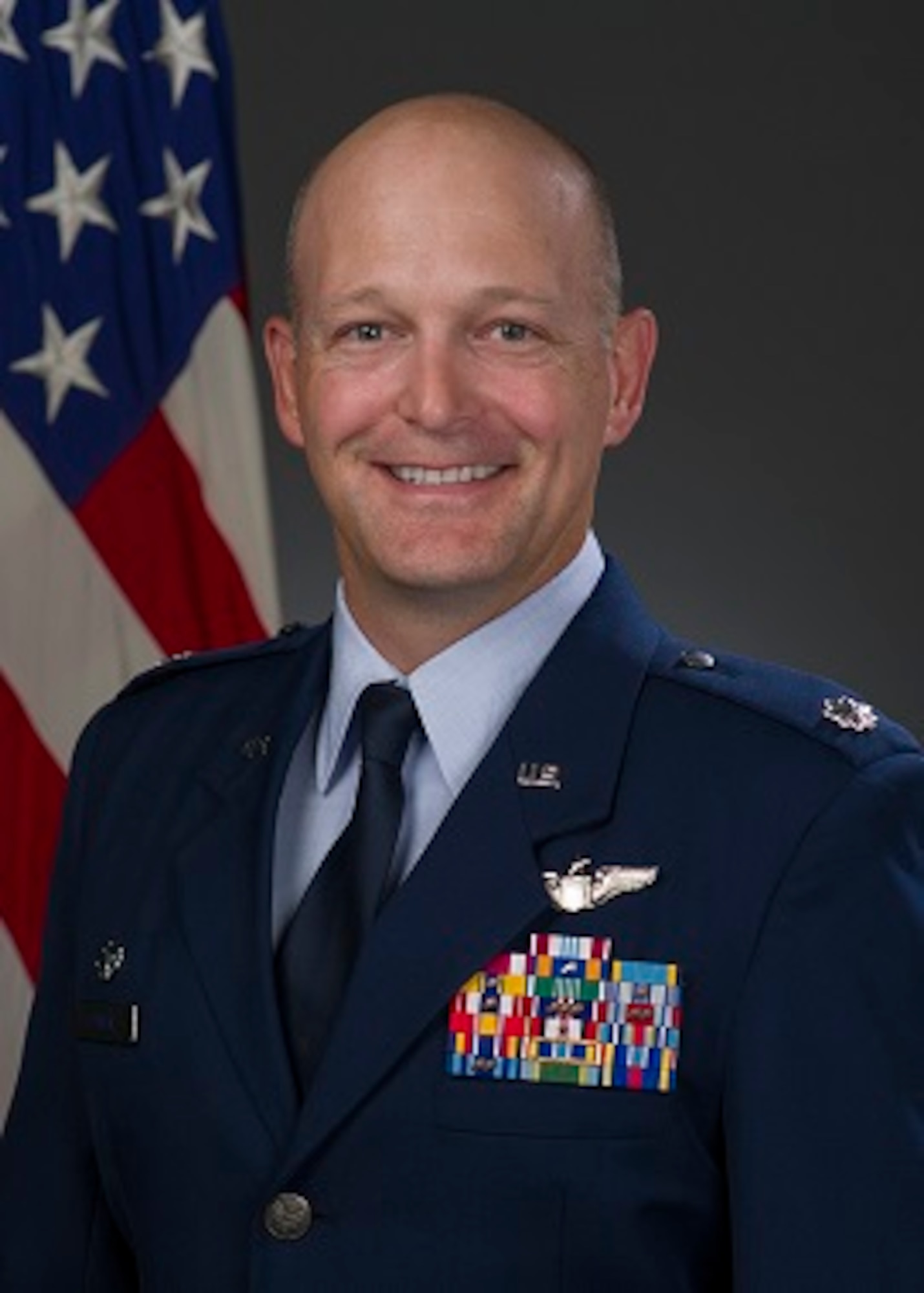Lt. Col. Blaine Baker, 82st Contingency Response Squadron commander, shares his thoughts on leading and empowering Airmen. (U.S. Air Force photo)