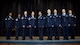 Airmen from Maxwell Air Force Base, Ala., pose for a photo during the monthly promotion ceremony, April 28, 2017. (U.S. Air Force photo/Senior Airman Tammie Ramsouer)
