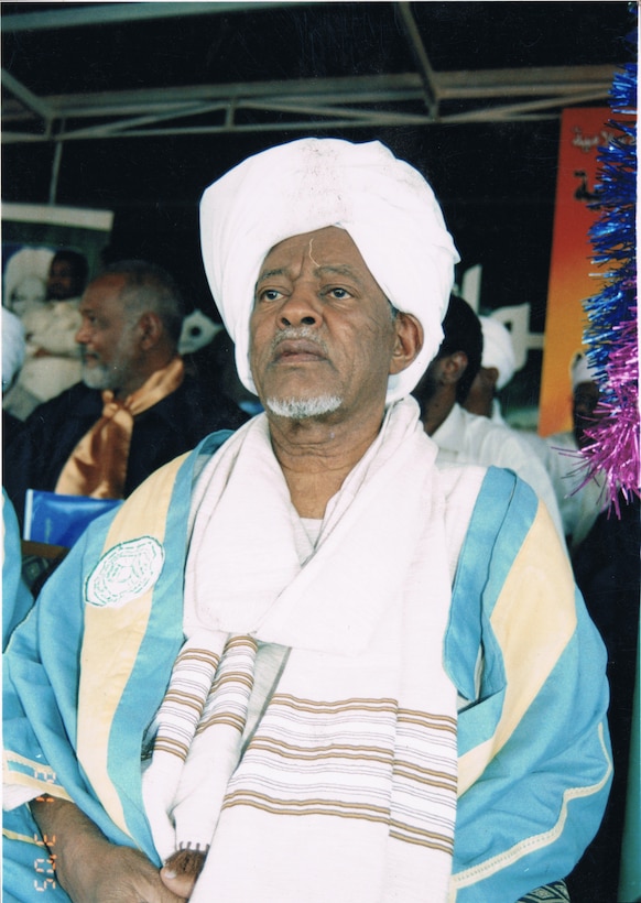 Ahmed at a function in Omdurman Islamic University 2005. (Besançon)