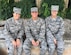 Pictured are the Harchaoui triplets (from left): Myriam, 436th Supply Chain Operations Squadron at Scott AFB; Rabah, 56th Security Forces Squadron at Luke AFB, Ariz.; and Warda, 60th Medical Operations Squadron at Travis AFB, Calif. All three were born in Algeria before immigrating to the United States, and are Airmen serving in today’s Air Force.