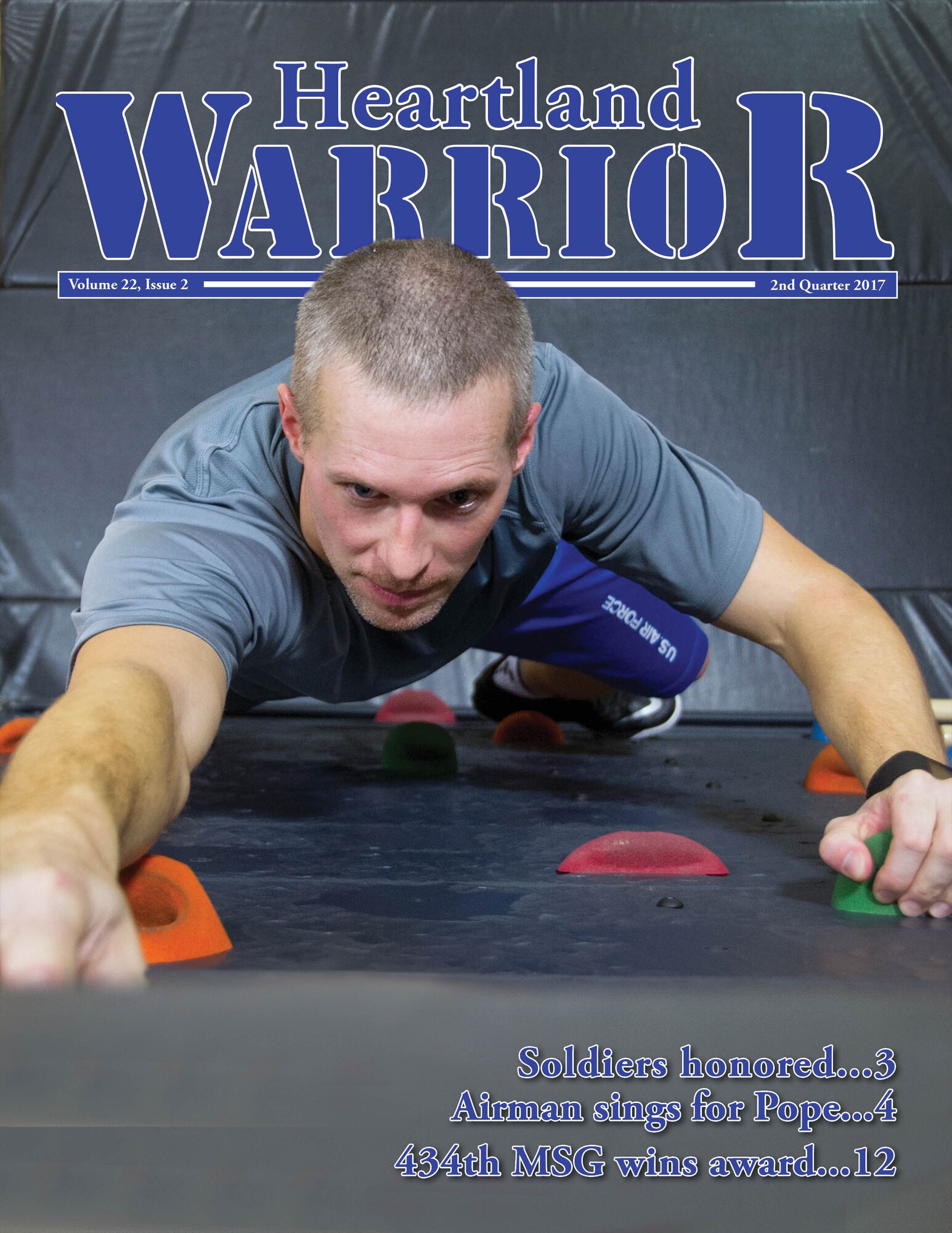 The 2nd Quarter 2017 issue of the Heartland Warrior is now online. The issue contains 16 pages of stories, photos and features pertaining to Grissom and the U.S. Air Force. (U.S. Air Force graphic/Tech. Sgt. Benjamin Mota)