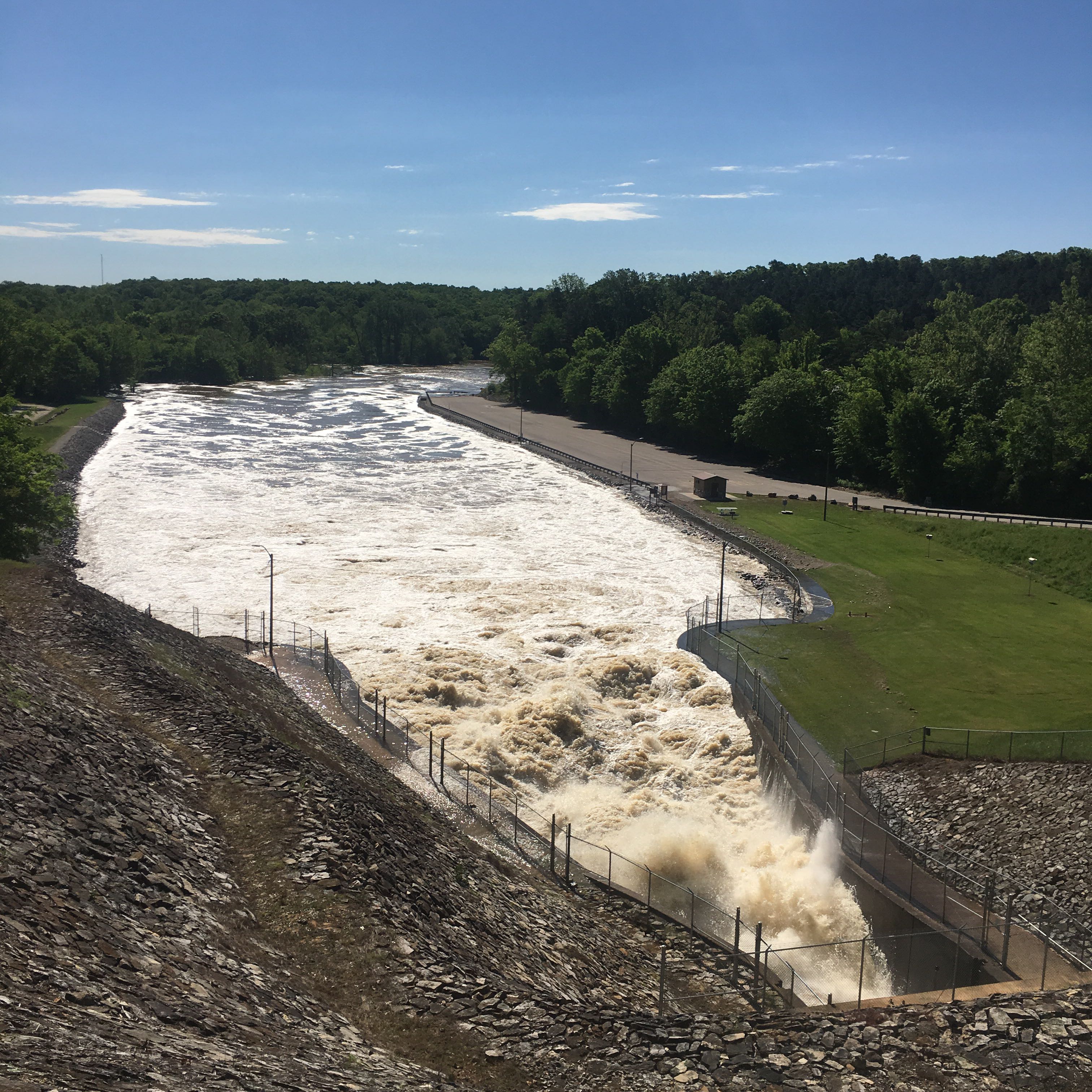 Wappapello Lake spillway