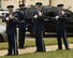 Dyess Honor Guard and 7th Security Forces Squadron Airmen participated in the Peace Officer Flag/Wreath Ceremony in Abilene, Texas, May 3, 2017. The ceremony was held in remembrance of law enforcement officers, including K-9s, across Texas who have died in the line of duty. There were 26 fallen officers honored.