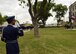 Dyess Honor Guard and 7th Security Forces Squadron Airmen participated in the Peace Officer Flag/Wreath Ceremony in Abilene, Texas, May 3, 2017. The ceremony was held in remembrance of law enforcement officers, including K-9s, across Texas who have died in the line of duty. There were 26 fallen officers honored.