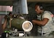 U.S. Air Force Staff Sgt. Terry White, 51st Maintenance Group weapons crew team member, secures munitions on an A-10 Thunderbolt II during Exercise Beverly Herd 17-2 at Osan Air Base, Republic of Korea, May 4, 2017. The no-notice exercise challenged the tradition of planning exercises weeks or months in advance, allowing wing leadership a view of how personnel would respond in real-world situations. (U.S. Air Force photo by Staff Sgt. Alex Fox Echols III)