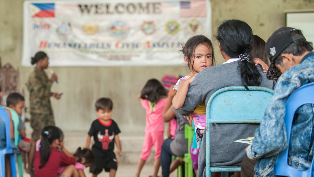 Philippine Soldiers and U.S. service members hosted a disaster preparedness symposium during Balikatan 2017 in Ormoc City, Leyte, May 2, 2017. The Armed Forces of the Philippines along with representatives from Japan Self-Defense Force, Australian Defense Force, and U.S. military worked with a local barangay to improve health conditions and disaster preparedness. Balikatan is an annual U.S.-Philippine bilateral military exercise focused on a variety of missions, including humanitarian assistance and disaster relief, counterterrorism, and other combined military operations. 