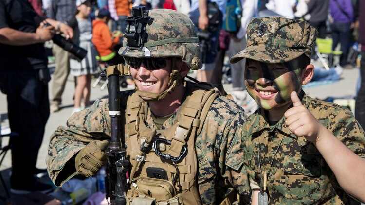 Marine Corps Air Station Iwakuni, Japan, hosted the 41st Japan Maritime Self-Defense Force – MCAS Iwakuni Friendship Day, May 5, 2017. Since 1973, MCAS Iwakuni has held a single-day air show designed to foster positive relationships and offer an elevating experience that displays the communal support between the U.S. and Japan. The air show also encompassed various U.S. and Japanese static aircraft displays, aerial performances and demonstrations, food and entertainment.