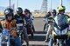 Cyclists in the Motorcycle Safety Foundation’s basic rider course  prepare to demonstrate their riding skills. To sign up for a Rider Course, go to https://sites.google.com/site/kafbriders. The courses are free and required by the Air Force for anyone wishing to ride on base. 