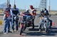 Cyclists participate in Kirtland's Motorcycle Safety Foundation’s basic rider course. To sign up for a Rider Course, go to https://sites.google.com/site/kafbriders. The courses are free and required by the Air Force for anyone wishing to ride on base. 