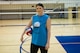 U.S. Air Force Airman 1st Class Heather Millisor, a 354th Medical Operations Squadron public health technician, poses for a photo April 20, 2017, at Eielson Air Force Base, Alaska. Millisor is one of four enlisted Airmen trying out for the Air Force women’s volleyball team. (U.S. Air Force photo by Airman 1st Class Isaac Johnson)    