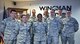 The newest group of Airmen to join the 932nd Airlift Wing family take a moment to pose for a photo, after having the Public Affairs briefing, during the newcomers orientation May, 6, 2017, Scott Air Force Base, Illinois. Each month new and prior service Airman learn about the 932nd AW, various resources to assist them, and how to be an Airman within the Air Force Reserve Command.   (U.S. Air Force photo by Tech. Sgt. Christopher Parr)