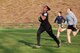 Kaiserslautern women’s rugby team members run after the ball during practice in Hochspeyer, Germany, April 18, 2017. Practices take place from 6 p.m. to 8 p.m. every Tuesday and Thursday. (U.S. Air Force photo/A1C Alexis C. Schultz)
