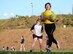 A Colombian national team member crosses the tryline during rugby practice in Hochspeyer, Germany, April 18, 2017. The Kaiserslautern women’s rugby team consists of U.S. service members, civilians, dependents, and host nation players. (U.S. Air Force photo/A1C Alexis C. Schultz)