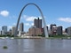 St. Louis Riverfront during the Spring 2017 flood.