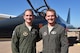 Identical twins 2nd Lt. Traverse Garvin and 2nd Lt. Dillon Garvin approach the end of their time at Sheppard Air Force Base, Texas, March 3, 2017. The brothers will continue their careers by learning to fly the F-22 Raptor at Tyndall Air Force Base, Florida. (U.S. Air Force photo by 2nd Lt. Jacqueline Jastrzebski)