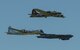 A B-29 Superfortress, B-17 Flying Fortress and B-52 Stratofortress fly in formation at the 2017 Barksdale Air Force Base Airshow, May 6. Held for the first time in 1933, the Barksdale Air Force Base Air Show is a full weekend event showcasing displays of latest as well as historical military and civilian aircraft. (U.S. Air Force photo/Senior Airman Curt Beach)