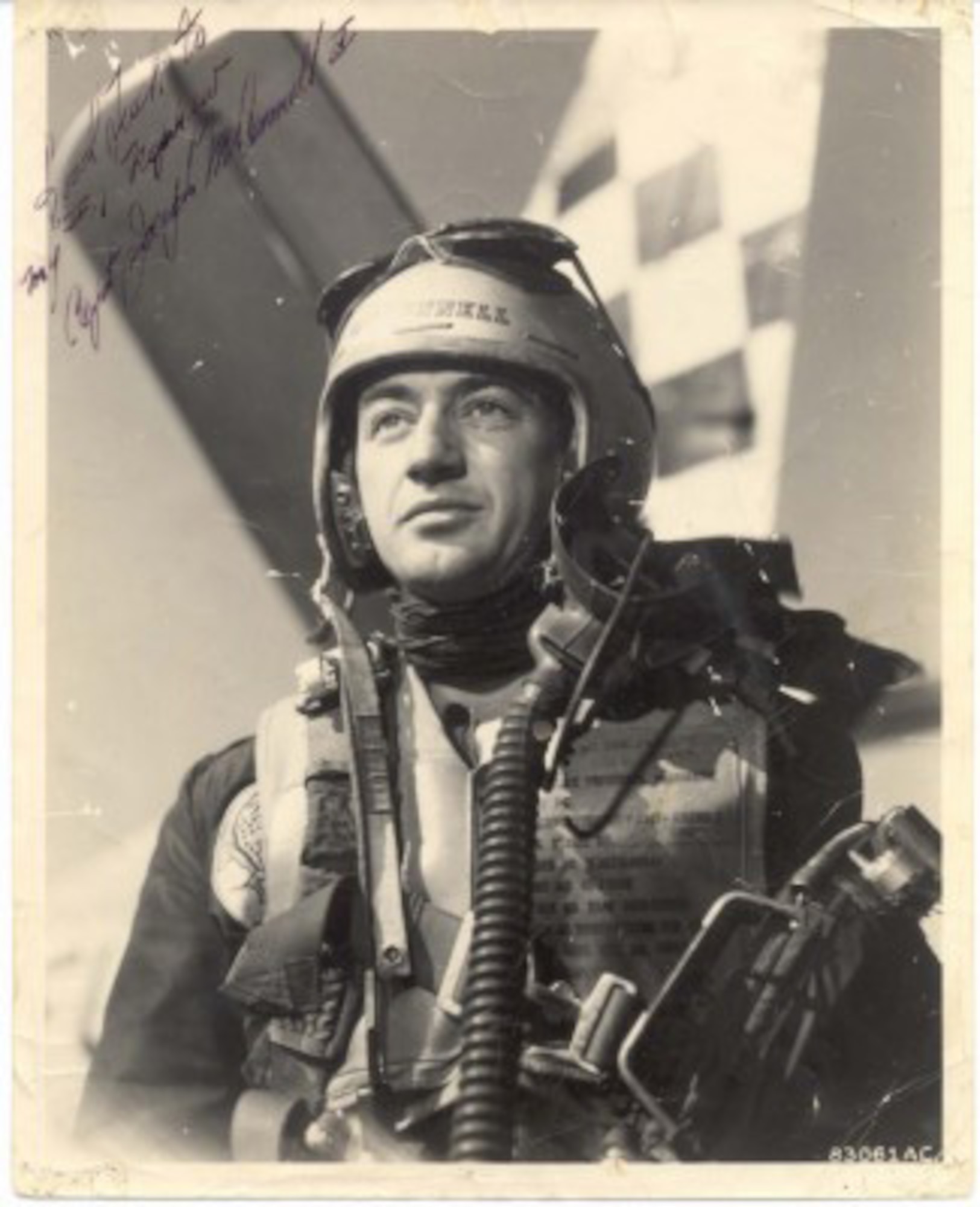 Triple Ace Capt. Joe McConnell Jr. with the 51st FIW. (Courtesy photo)