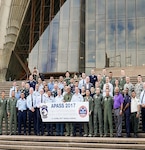 U.S. Air Force and Royal Australian Air Force safety experts pose for a group photo during U.S. Pacific Command's annual Asia-Pacific Aviation Safety Subject Matter Expert Exchange (APASS) in Sydney, Australia. APASS creates a forum for discussing a wide range of aviation safety issues, sharing aviation safety concepts, tools, and techniques; and facilitates trust, cooperation and interoperability in an effort to improve aviation safety standards amongst Indo-Asia-Pacific nations. 