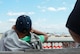 A child covers his ears as the U.S. Air Force Thunderbirds start their engines at Wings Over Solano, the Travis Air Show, at Travis Air Force Base, Calif., on May 6, 2017. The two-day event featured performances by the U.S. Army Golden Knights, Thunderbirds, flyovers and static displays. (U.S. Air Force photo by Staff Sgt. Daniel Phelps)