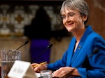 Heather Wilson was confirmed as the new Secretary of the Air Force by the Senate May 8, 2017. (U.S. Air Force photo/Scott M. Ash)