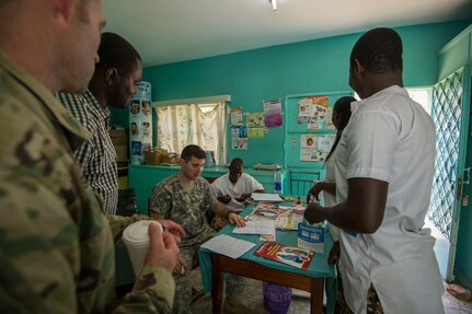 MEDRETE 17-3 includes participants from the Chadian government, U.S. Army Africa, and the 3rd Medical Command Deployment Support in Forest Park, Ga. It is the third in a series of medical readiness training exercises that USARAF is scheduled to facilitate in various countries in Africa. The mutually beneficial exercise offers opportunities for the partnered militaries to share best practices and improve medical treatment processes. (U.S. Army Africa photo by Staff Sgt. Shejal Pulivarti)