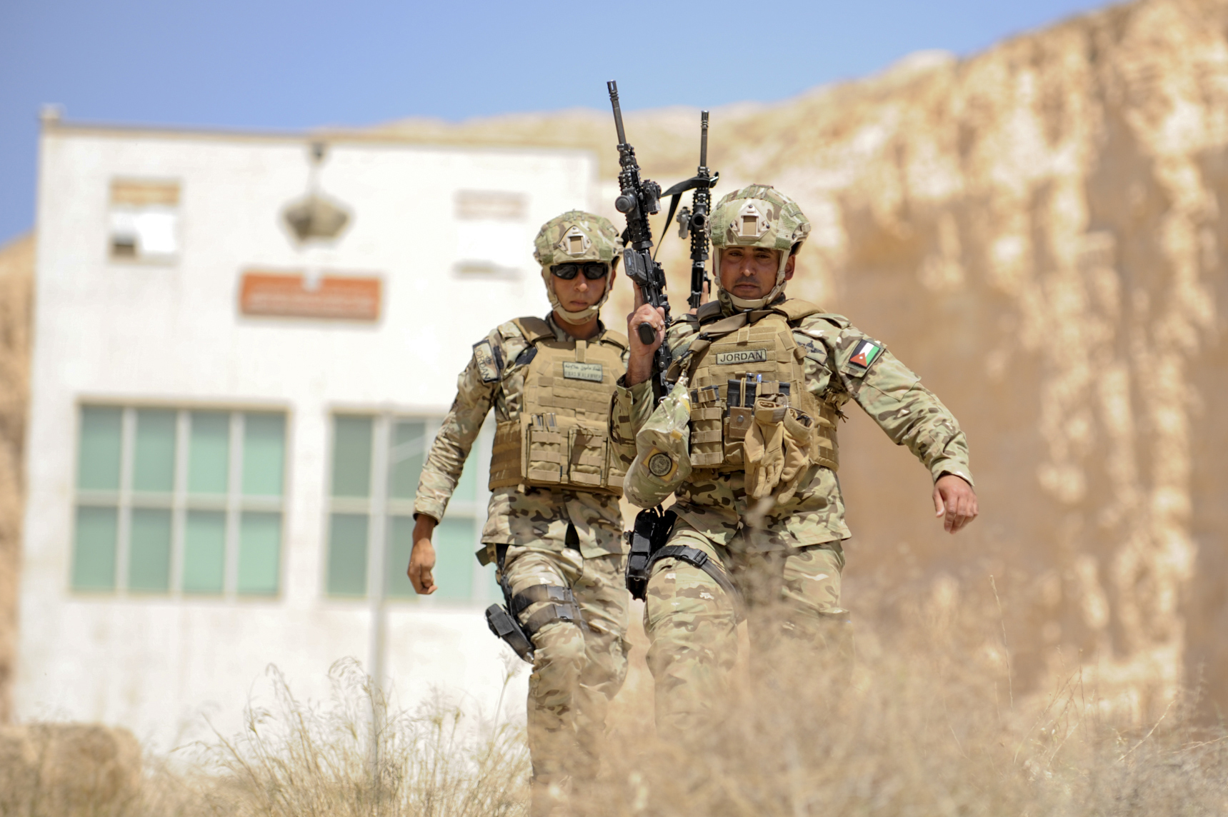 Jordanian Special Task Force small unit tactics