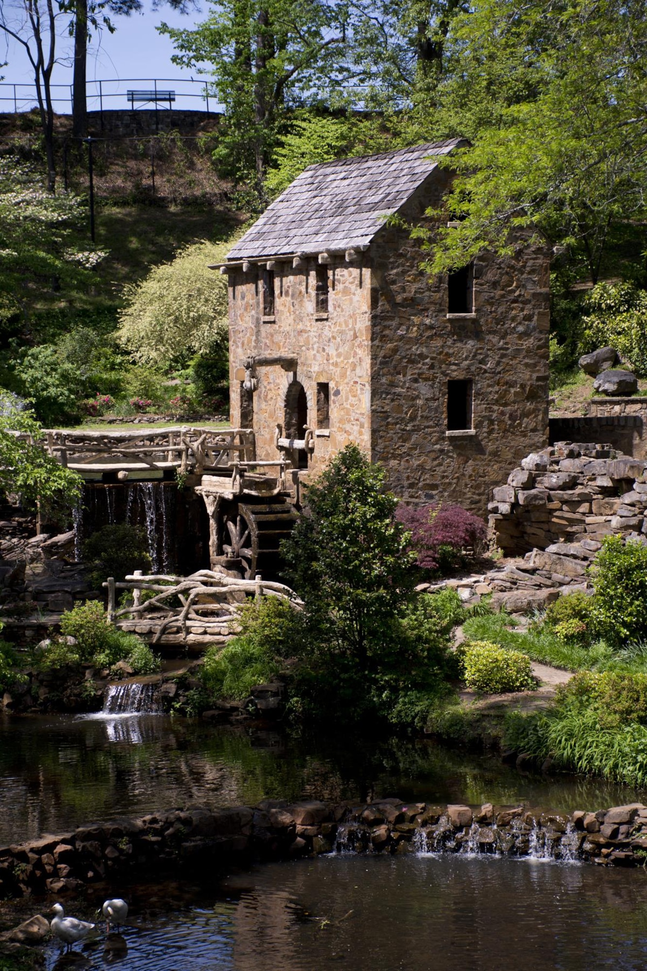 The Old Mill located at T.R. Pugh Memorial Park in North Little Rock, Ark., is listed on the National Register of Historic Places. The Old Mill, provides a glimpse of history for visitors to the park, and a great photo backdrop. (U.S. Air Force photo by Master Sgt. Jeff Walston/Released)
