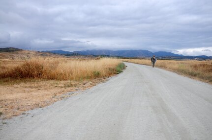 Spc. Kenny Ochoa, a watercraft operator with the 481st Transportation Company, walks down a path during the Land Navigation Course portion of the Best Warrior Competition hosted by the 79th SSC at Camp Pendleton, Calif., May 6, 2017. 

The U.S. Army Reserve's 79th Sustainment Support Command hosted their 2017 Best Warrior Competition at Camp Pendleton, Calif., May 3-6. The Best Warrior Competition seeks out the best candidate that defines a U.S. Army Soldier by testing Soldiers physically and mentally. The competition consisted of one enlisted Soldier and one noncommissioned officer from four separate one-star commands, which fall underneath the command and control of 79th SSC. At the conclusion, Ochoa was named one of the 79th SSC Best Warriors and will represent the command in the U.S. Army Reserve Best Warrior Competition held at Fort Bragg, N.C., June 4-10, 2017. (U.S. Army photo by Sgt. Heather Doppke/released)