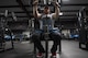 Staff Sgt. Nicholas Worley, 23d Civil Engineer Squadron electrical systems craftsman, works out, April 18, 2017, in Valdosta, Ga. In January 2012 Worley was diagnosed with Chronic Myelogenous Leukemia, an uncommon form of blood-cell cancer that starts in the blood-forming bone marrow cells. He’s currently in remission and goes to the cancer center every three months to ensure his treatment is still working. 
“The gym plays a major part in my remission status because I can see my body progressing and getting stronger and I know I’m not feeling sick,” said Worley. (U.S. Air Force Photo by Senior Airman Janiqua P. Robinson)
