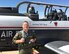 Capt. Zach Roycroft, the 71st Operations Group’s chief of Functional Check Flight, and a T-6 Texan II instructor pilot with the 33rd Flying Training Squadron, is also a helicopter pilot.  He initiated a program at Vance that helps show the fixed-wing pilots that a helicopter is awesome to fly, but hard to master. (Courtesy photo)