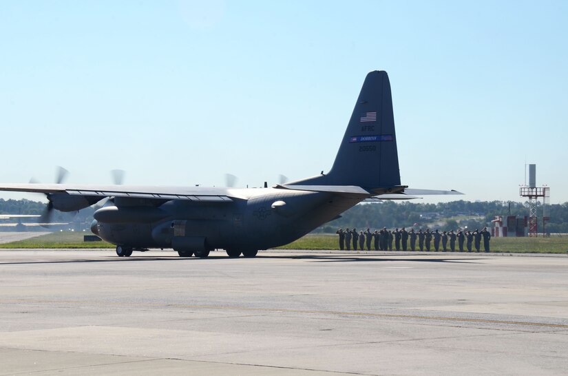Dobbins deploys C130s during third AEF rotation, thanks community for