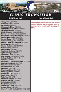 Clinic locations (U.S. Air Force graphic/Staff Sgt. Michael Ellis)