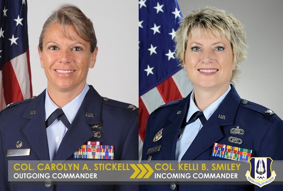 Col. Carolyn A. Stickell will transfer command of the Headquarters Individual Reservist Readiness and Integration Organization to Col. Kelli B. Smiley during a change of command ceremony at the Headquarter Air Reserve Personnel Center, June 12.

Colonel Stickell leaves HQ RIO to serve as chief of the Joint Force Support Division, U.S. Pacific Command. Colonel Smiley currently serves as the director of ARPC’s personnel and total force services center, which provides personnel support to over 1 million Air Force Reserve, Air National Guard and Retied Airmen.