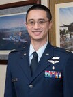 U.S. Air Force Maj. Joe, after graduation from the 558th Flying Training Squadron's Undergraduate Remotely Piloted Aircraft Training Course May 5, 2017, at Joint Base San Antonio-Randolph, Texas.  Maj. Joe is the first-ever Pilot-Physician to qualify as an RPA pilot. (U.S. Air Force Photo by Melissa Peterson)