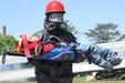 A U.S. Army Reserve firefighter with the 468th Engineer Detachment, Danvers, Massachusetts, carries a casualty to safety after being rescued from a train derailment exercise, part of Guardian Response 17 at Muscatatuck Urban Training Center, Butlerville, Indiana, May 7, 2017.
Nearly 4,100 Soldiers from across the country are participating in Guardian Response 17, a multi-component training exercise to validate U.S. Army units’ ability to support the Defense Support of Civil Authorities (DSCA) in the event of a Chemical, Biological, Radiological, and Nuclear (CBRN) catastrophe.