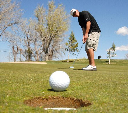 May 17:  7:30 a.m. - Police Week Golf Tournament at Muroc Lake Golf Course. (U.S. Air Force photo by Kenji Thuloweit)