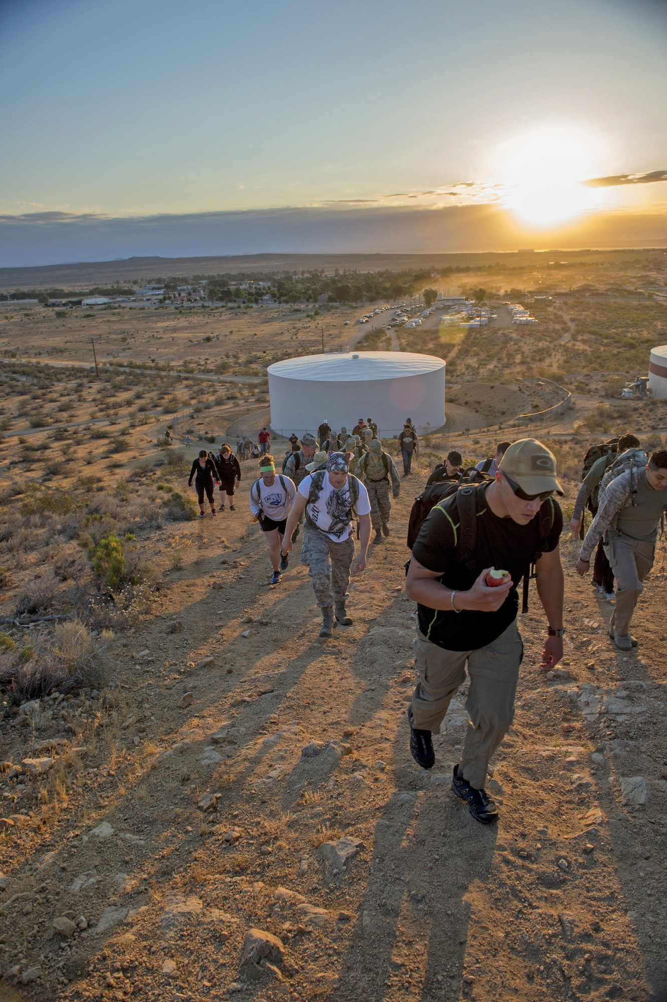 May 16: 7:15 a.m. - 14K Memorial Ruck March. At 3 p.m., Bowling for Badges at High Desert Lanes Bowling Center. (U.S. Air Force photo by Joseph Gocong)