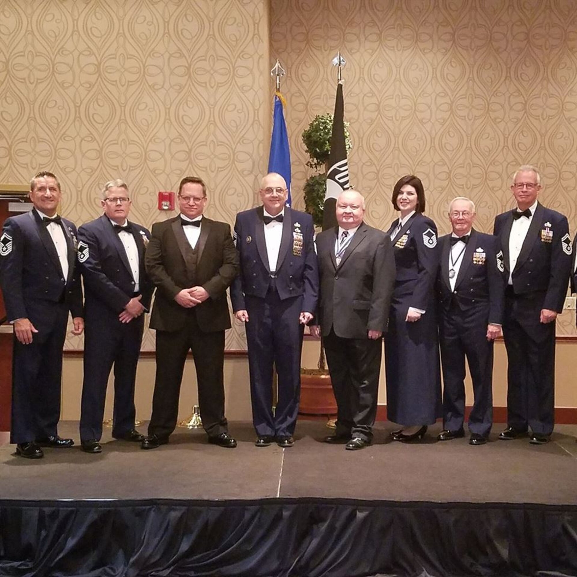 Pictured is the 2017 AFSA Division 3 Executive Council: President: Senior Master Sgt. (ret) Steve Zalesky, Vice-President Senior Master Sgt. (ret) Gary Swanson, Trustee: Master Sgt. (ret) David Bamburg, Trustee: Master Sgt. (ret) Mark Clark, Trustee: Chief Master Sgt. (ret) Kevin Ott, Secretary/Treasurer: Master Sgt. Jennifer McIntosh, Historian: Senior Master Sgt. (ret) Charles Dalzell, Senior Advisor: Senior Master Sgt. (ret) Dale Luztzen. (Courtesy photo)
