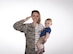 Airman 1st Class Lauren Sprunk, 23d Wing photojournalist, and her son, Jayce, pose for a photo illustration, May 11, 2017, at Moody Air Force Base, Ga., in honor of mothers who serve in the military. (U.S. Air Force photo illustration by Airman 1st Class Lauren M. Sprunk and Senior Airman Janiqua Robinson)