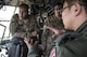 A Republic of Korea 255th Special Operations Squadron flight engineer explains the radio capabilities available on a ROK Air Force C-130 to U.S. Air Force members assigned to the 353rd Special Operations Support Squadron during an communications exchange, March 29, 2017 at Daegu Air Base, ROK. Foal Eagle 2017 provided the opportunity for targeted tactical exchanges focused on further developing interoperability with counterparts from the ROK military. (U.S. Air Force photo by Capt. Jessica Tait)