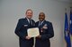 General Scobee Presents Legion of Merit to Colonel Lloyd Terry