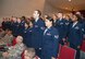 Graduates of both the fall 2016 and the spring 2017 classes at the Community College of the Air Force are awarded associate degrees during the college’s graduation ceremony May 9 at Kenney Hall in the Air Force Institute of Technology. (U.S.Air Force photo/R.J. Oriez)